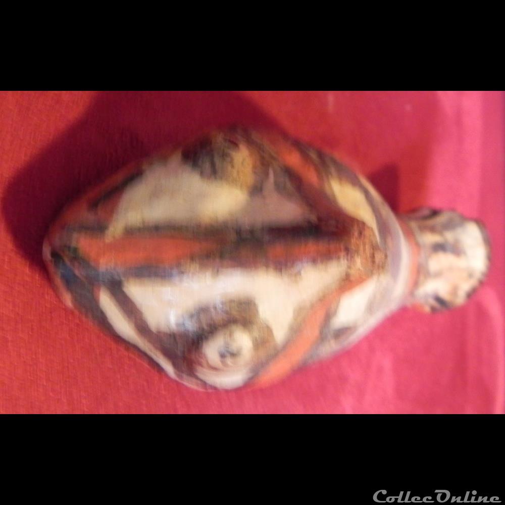 petit poisson poterie Berbère en terre cuite 5 art antiquite ceramique autre petit poisson poterie berbere en terre cuite