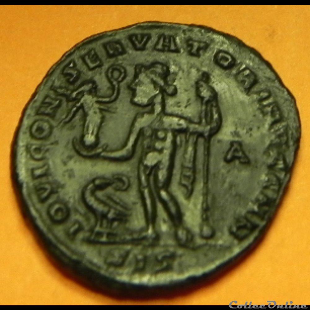 LICINIVS I IOVI CONS-ERVATORI Follis Licinius 2 monnaie antique romaine licinivs i iovi cons ervatori follis licinius