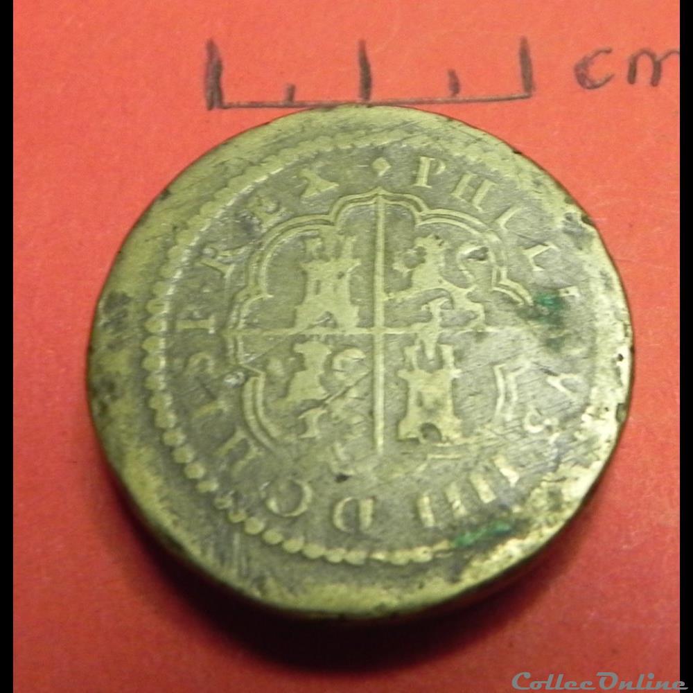 monnaie espagne poids monetaire 8 reals
