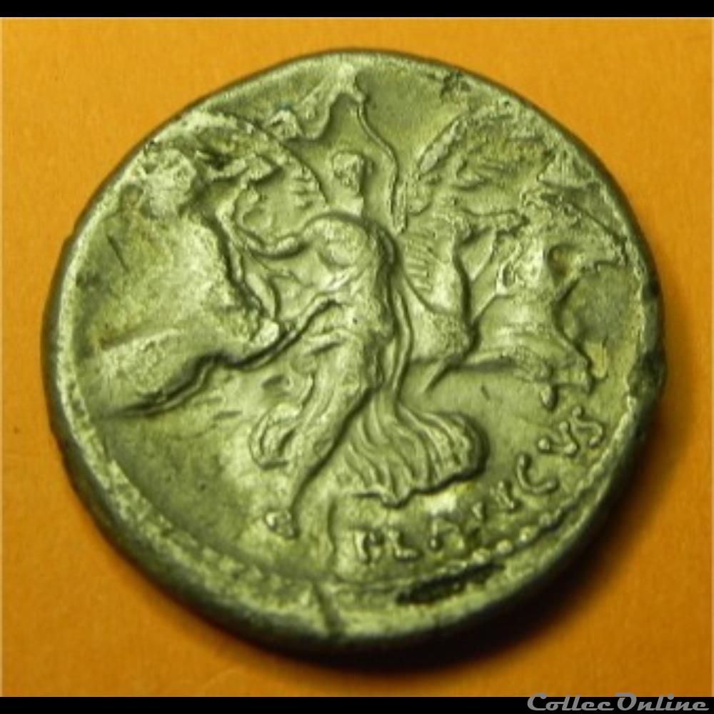monnaie antique romaine plautia