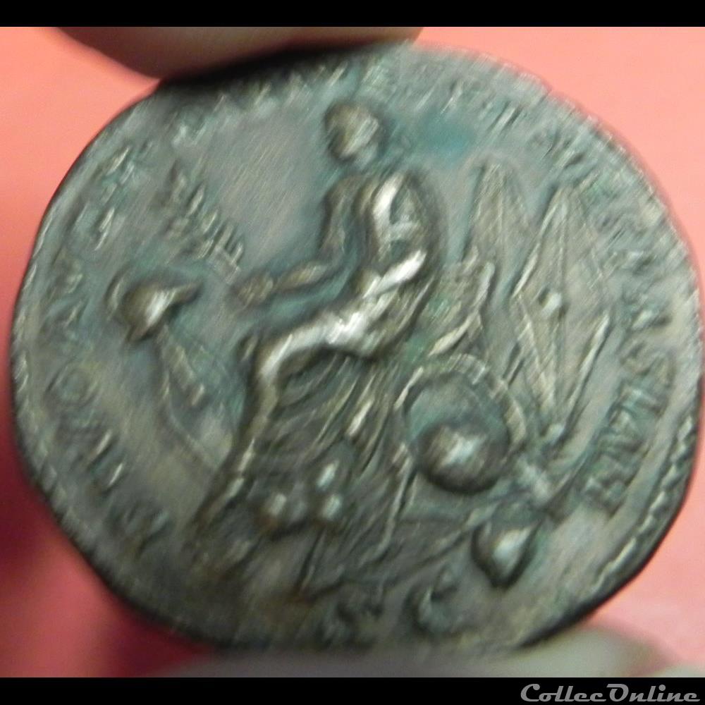 NERON faux sesterce ou double sesterce 4 monnaie antique romaine neron faux sesterce ou double sesterce