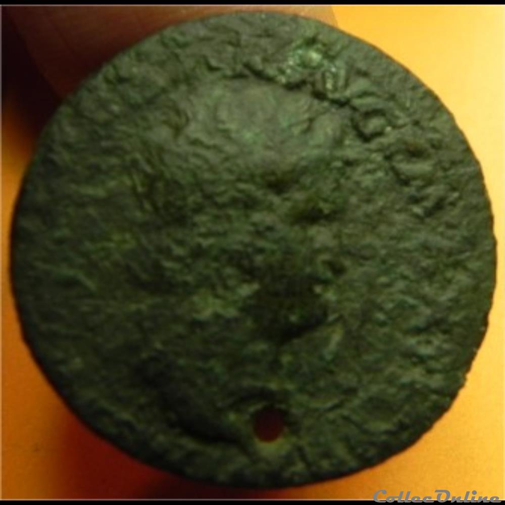 monnaie antique romaine neron sc victoire