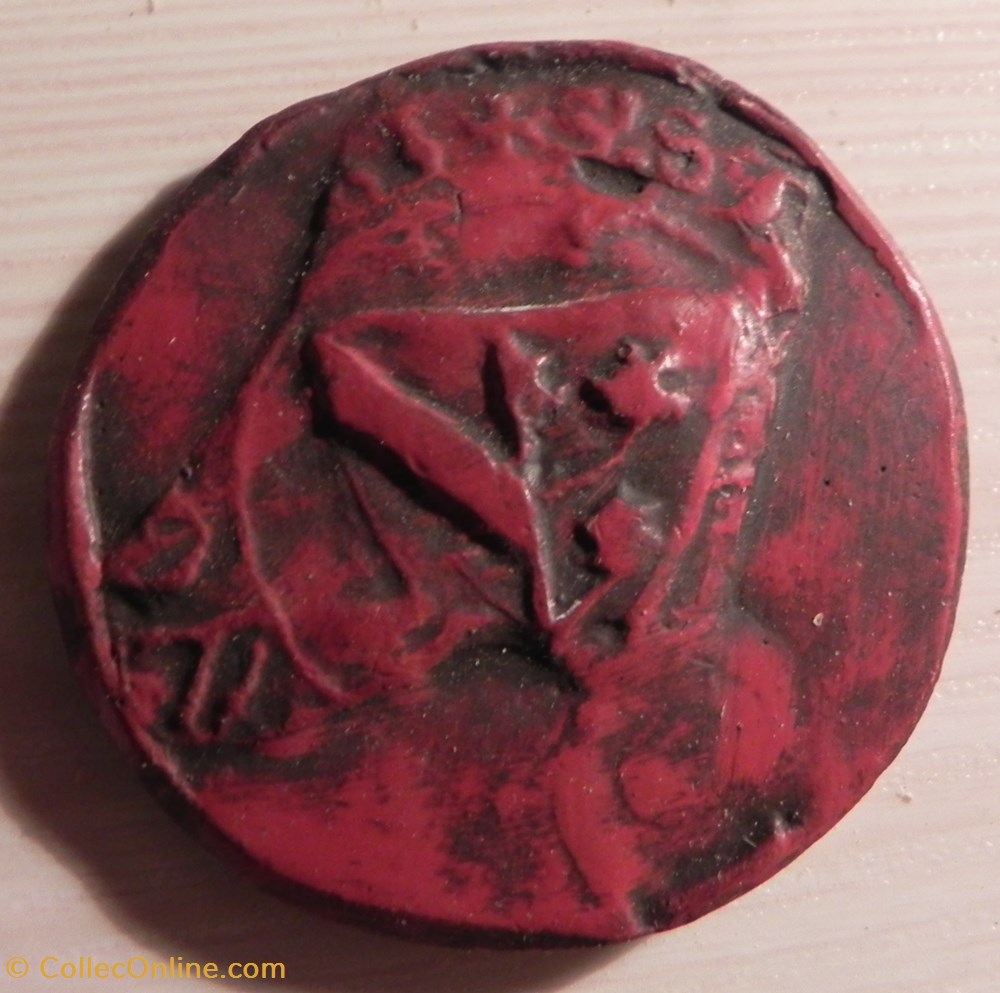 ETIENNE DE CHALON 1275 art antiquite sceaux etienne de chalon 1275