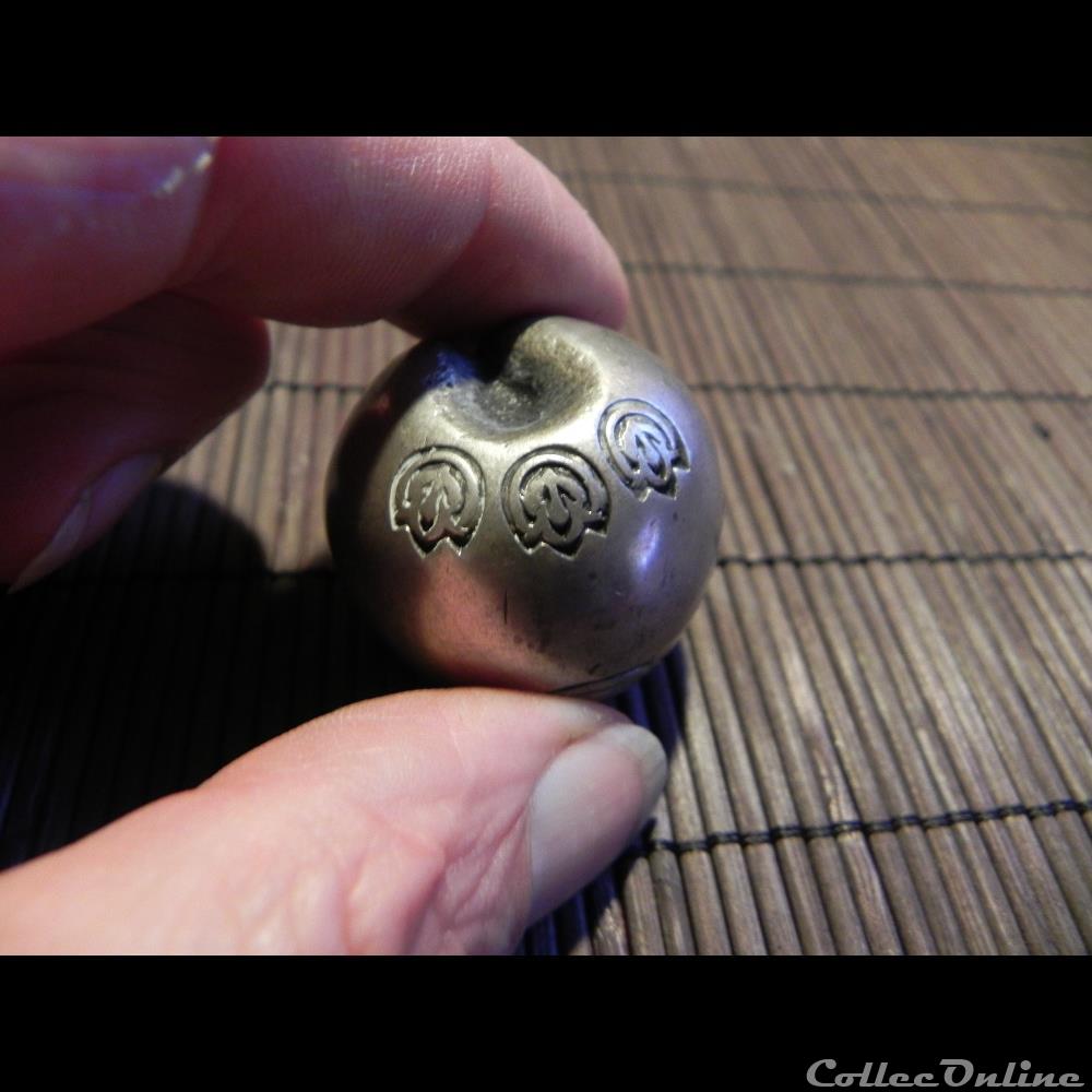 monnaie balle,lingot d'argent de 73.18gr plié en boule LAOS THAILANDE 3 primitive asie monnaie balle lingot argent de 73 18gr plie en boule laos thailande