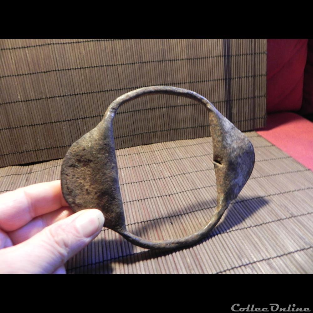 monnaie gong Chamba YORUBA primitive afrique monnaie gong chamba yoruba