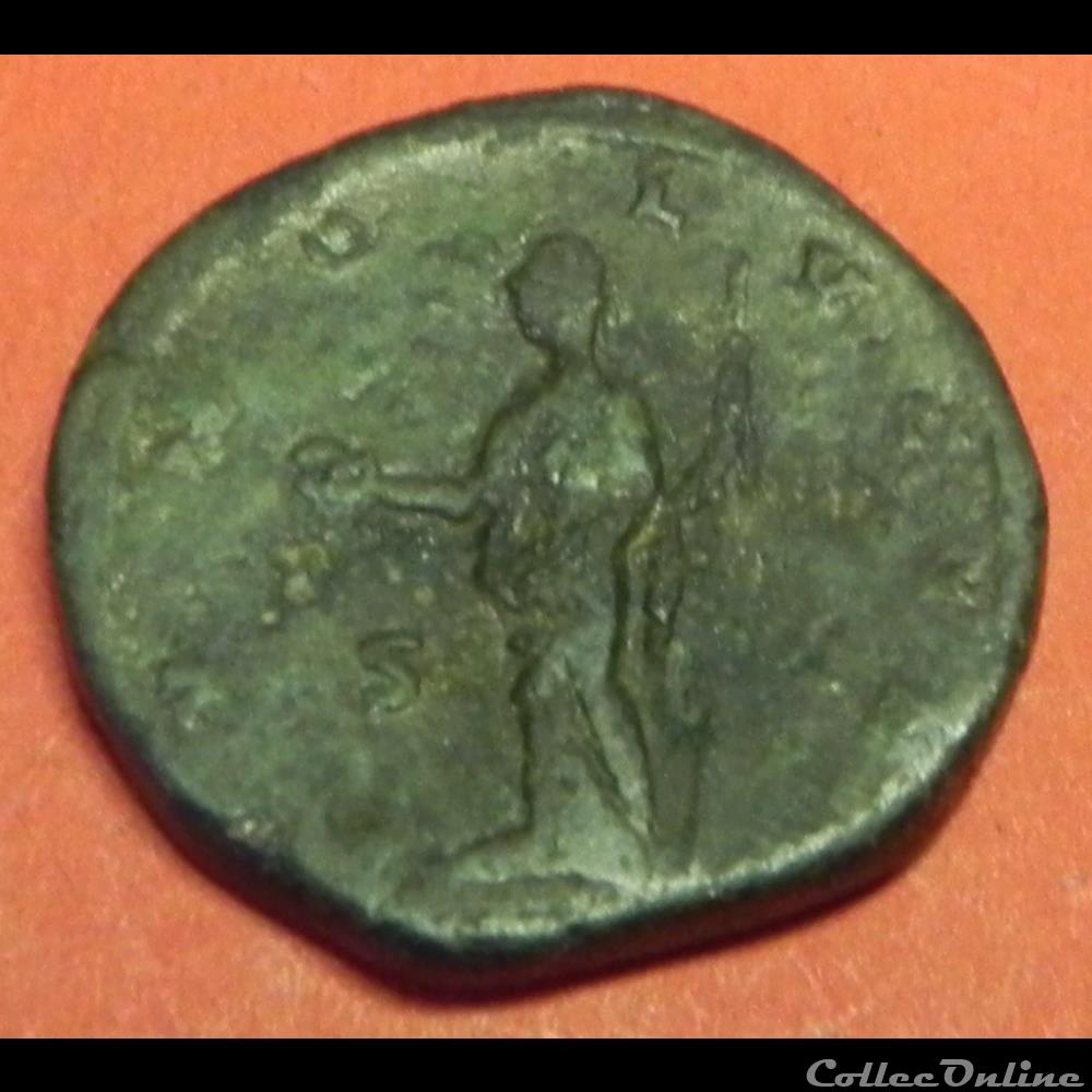 monnaie antique romaine crispina