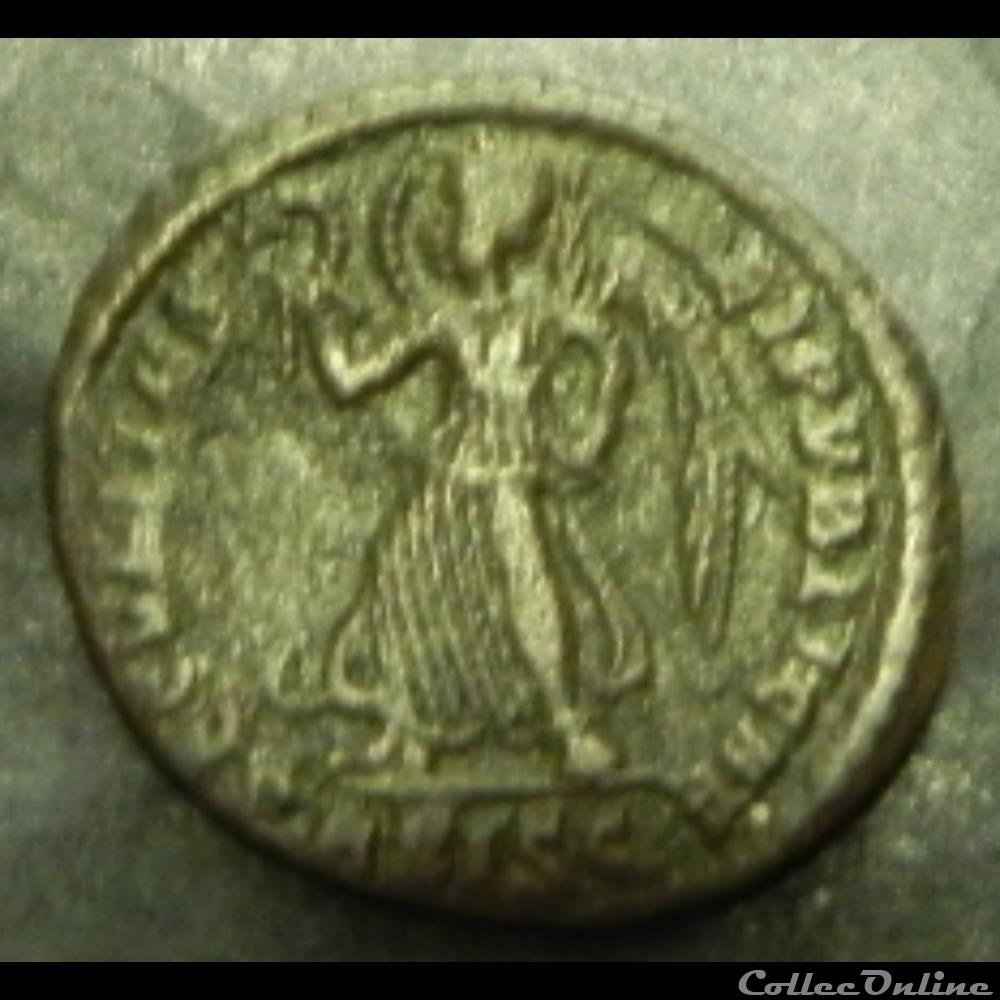 VALENS ASISC nummus 5 monnaie antique romaine valens asisc nummus