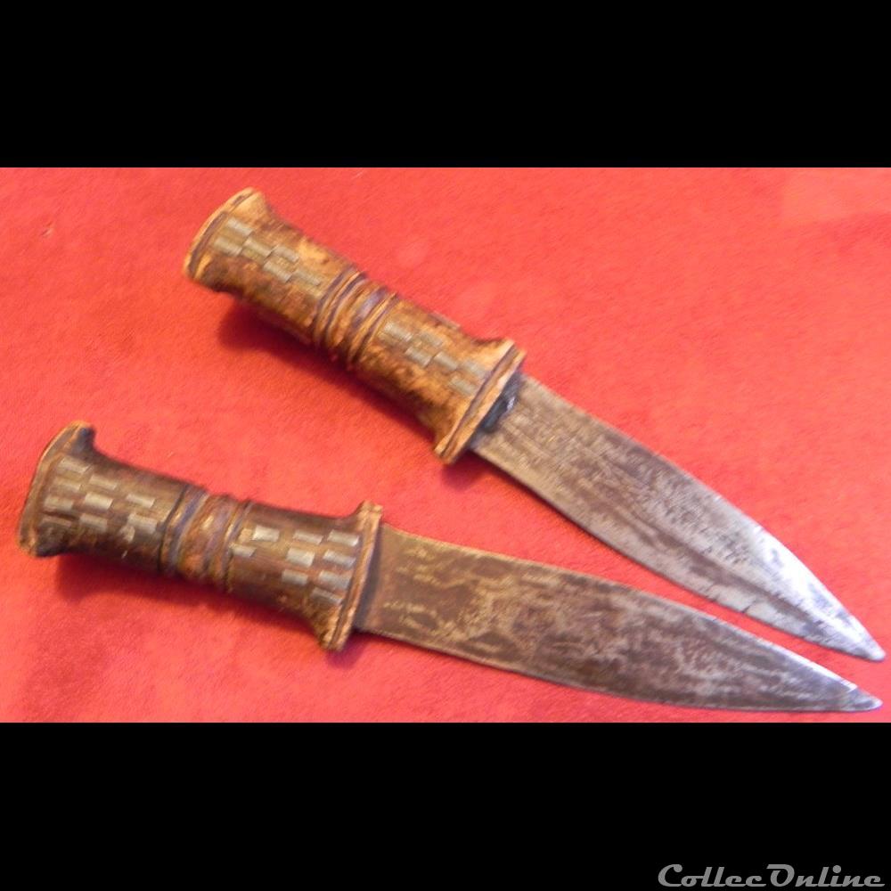 couteaux afrique à identifer 3 militarium arme blanch mandat territoriaux couteaux afrique a identifer