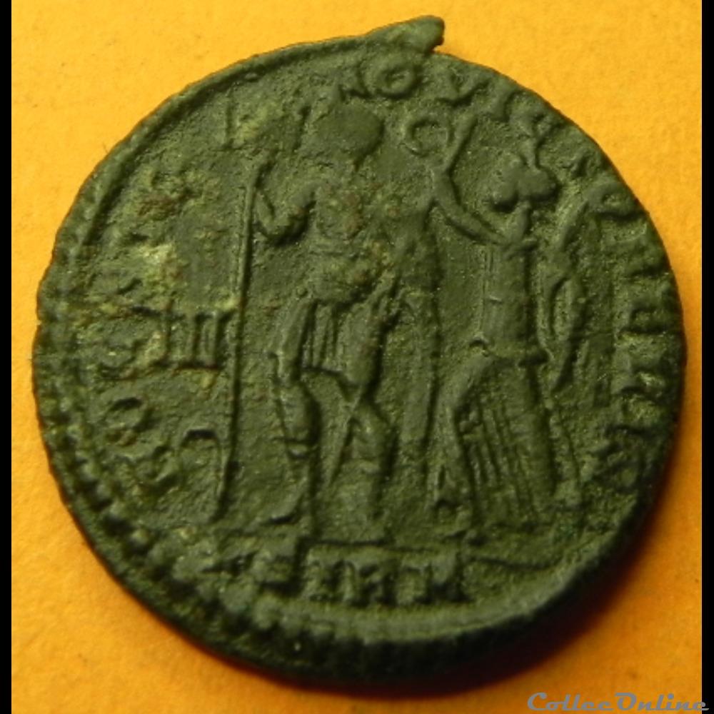 CONSTANCE II HOC SIGNO VICTOR ERIS 2 monnaie antique romaine constance ii hoc signo victor eris