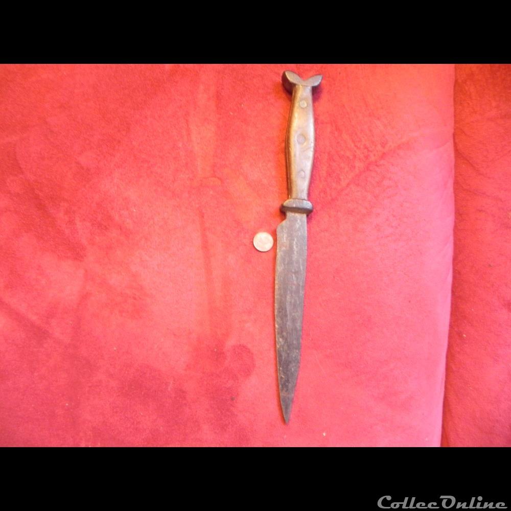 militarium arme blanch mandat territoriaux couteau de tranchee 1914