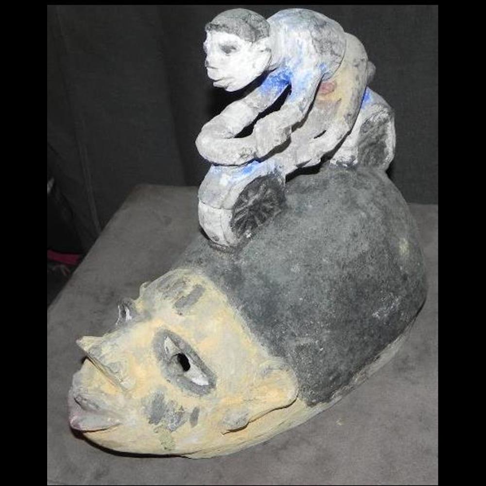 GELEDE art antiquite africain masque gelede