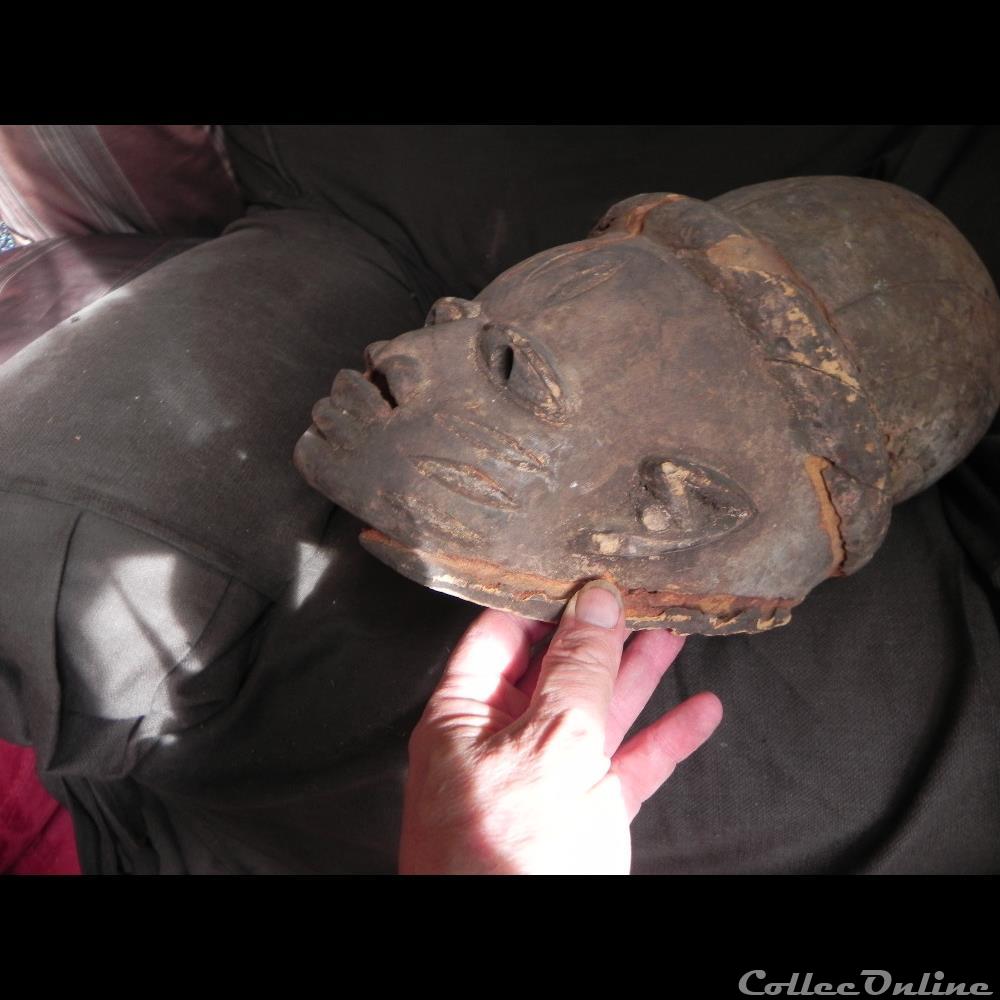 art antiquite africain masque gelede