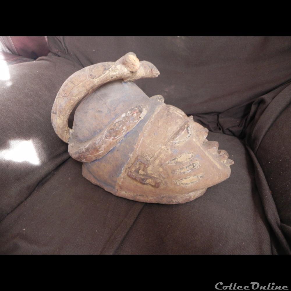 art antiquite africain masque gelede