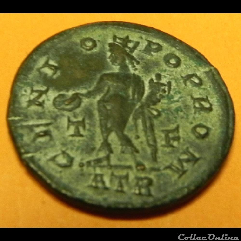 LICINIVS I ATR Trèves GENIO - POP ROM Licinius I 3 monnaie antique romaine licinivs i atr treves genio pop rom licinius i