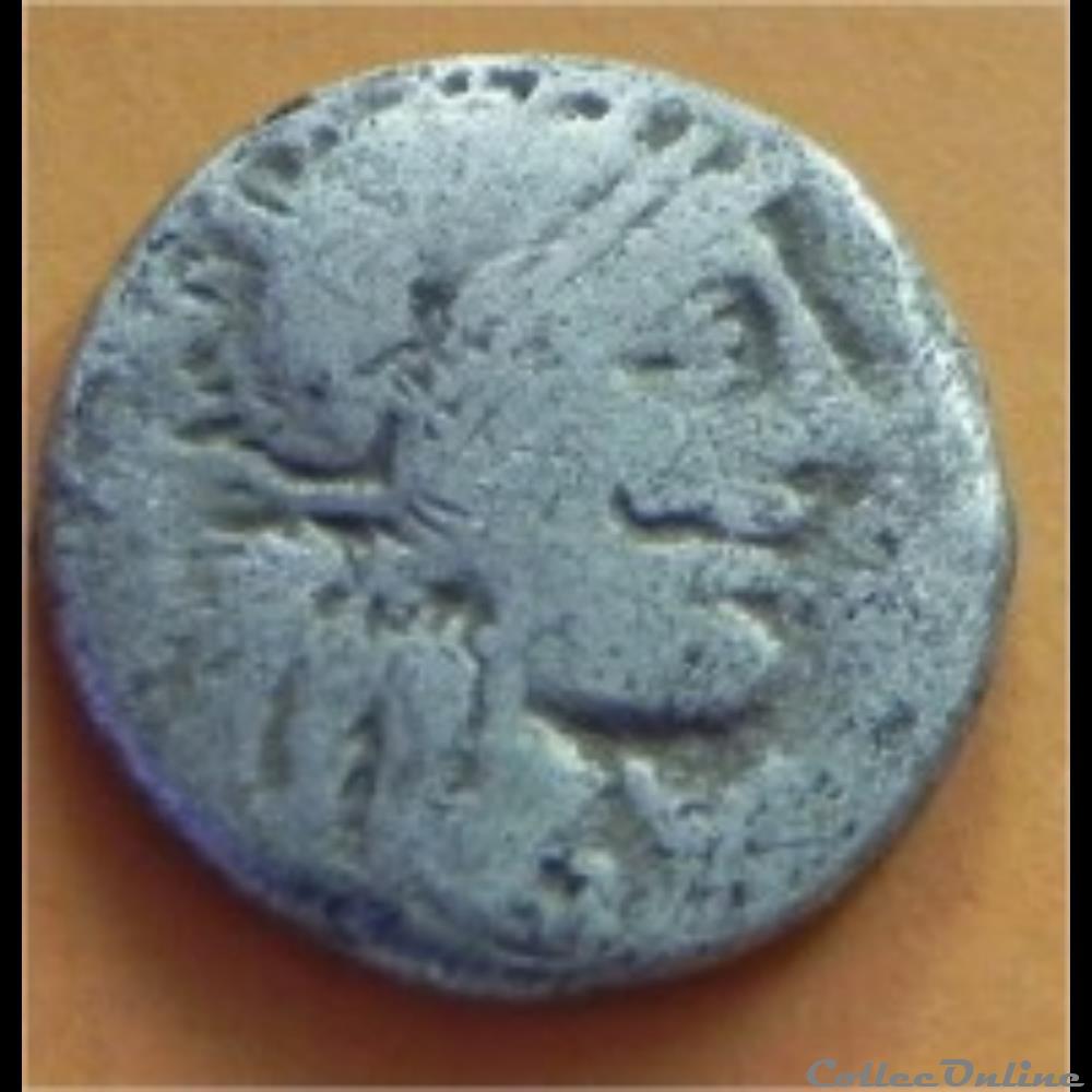 monnaie antiquite av jc ap romaine republicaine imperiale tete casquee a droite gaius fannius crawford 275 1