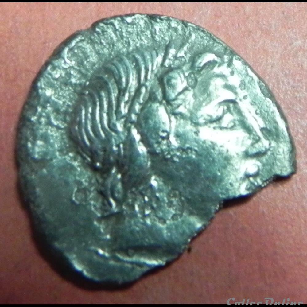 monnaie antique romaine denier anonyme de 86