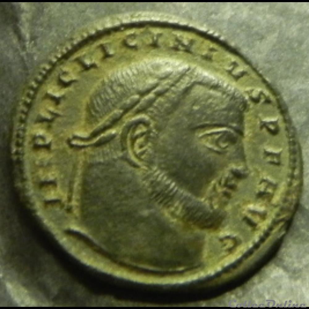LICINIVS I IOVI CONS-ERVATORI Follis Licinius 3 monnaie antique romaine licinivs i iovi cons ervatori follis licinius