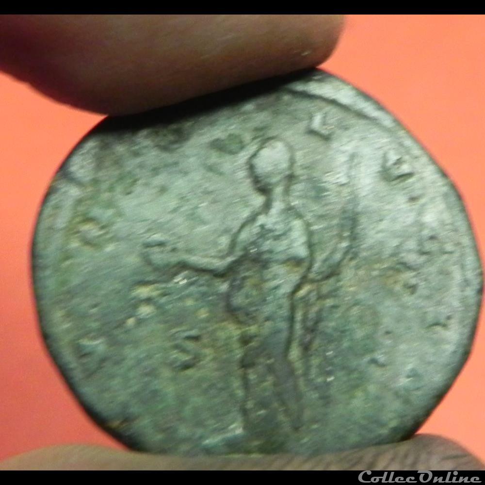 monnaie antique romaine crispina
