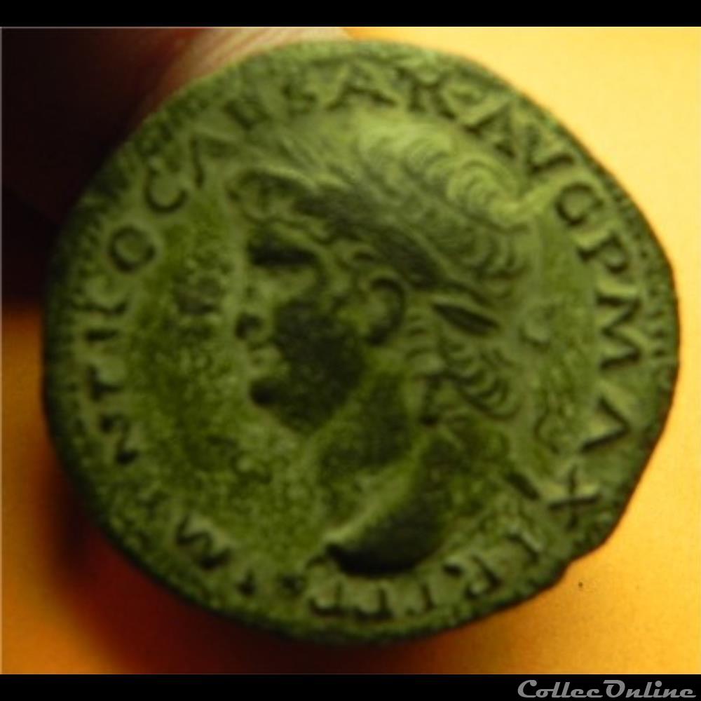 NERON sesterce 5 monnaie antique romaine neron sesterce