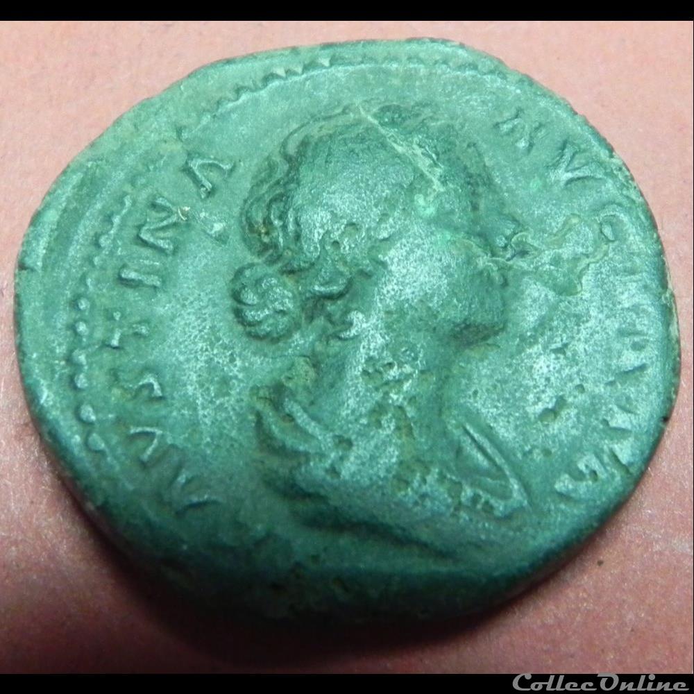 FAUSTINE MINOR HILARITAS 2 monnaie antique romaine faustine minor hilaritas