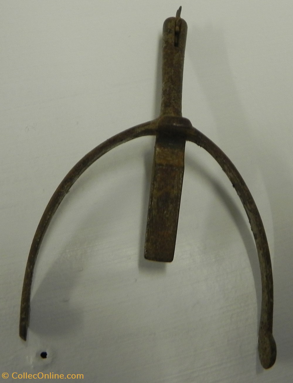 art antiquites archeologie europe eperon trouve sur le champ de bataille de nicopolis 1396