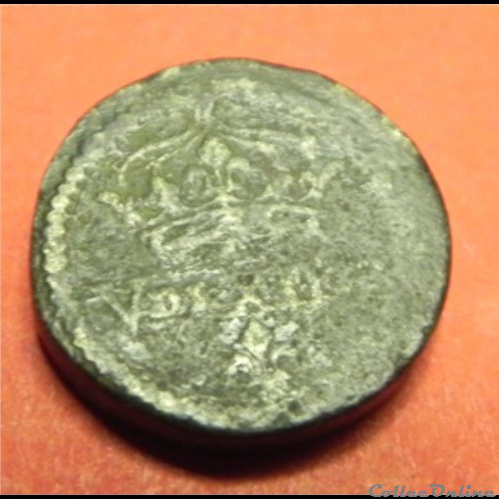 Poids monétaire Croix fleur de lisée H (centre) 3 monnaie france poids monetaire croix fleur de lisee h centre