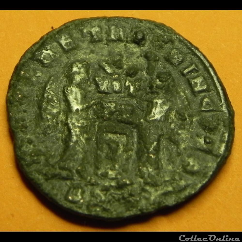 CONSTANTIN Ier LE GRAND VICTORIAE LAETAE PRINC PERP/ VOT/PR. 4 monnaie antique romaine constantin ier le grand victoriae laetae princ perp vot pr