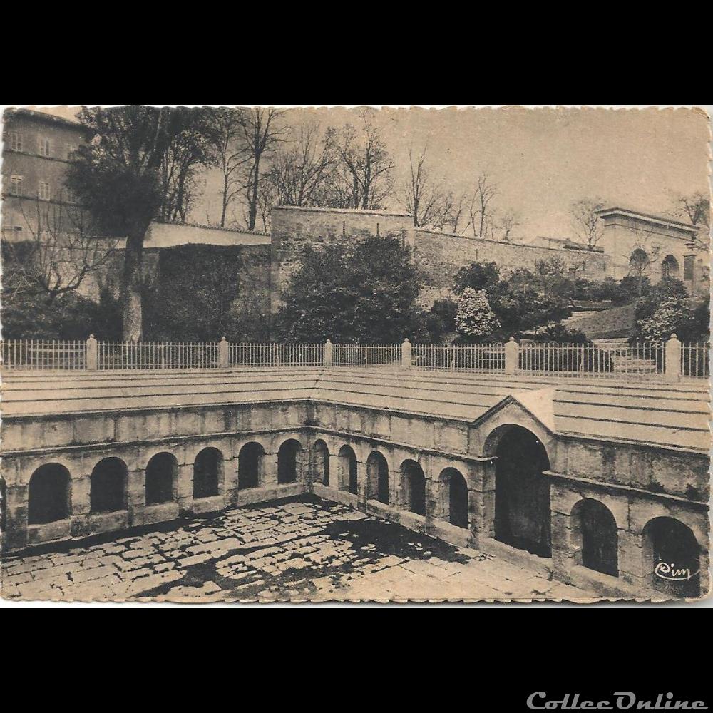 afrique europe carte postale de setif constantine les bains romains algerie