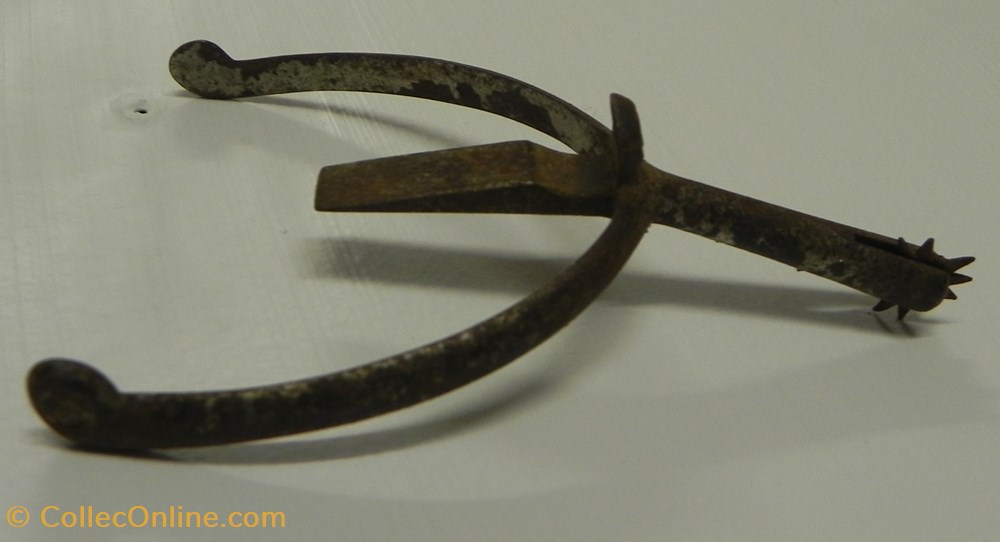 art antiquites archeologie europe eperon trouve sur le champ de bataille de nicopolis 1396