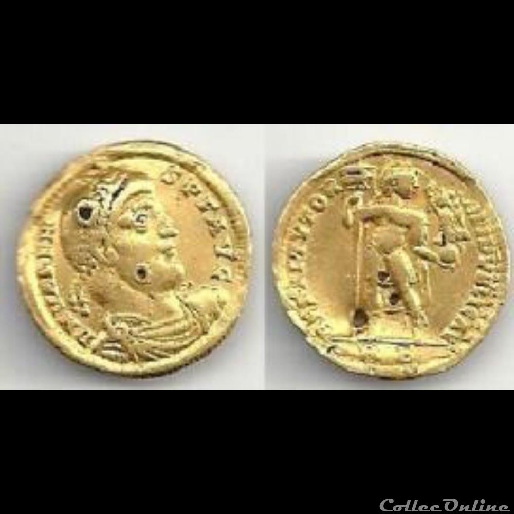 Valens A/ D N VALEN – S P F AVG Solidus monnaie antique romaine valens a d n valen s p f avg solidus