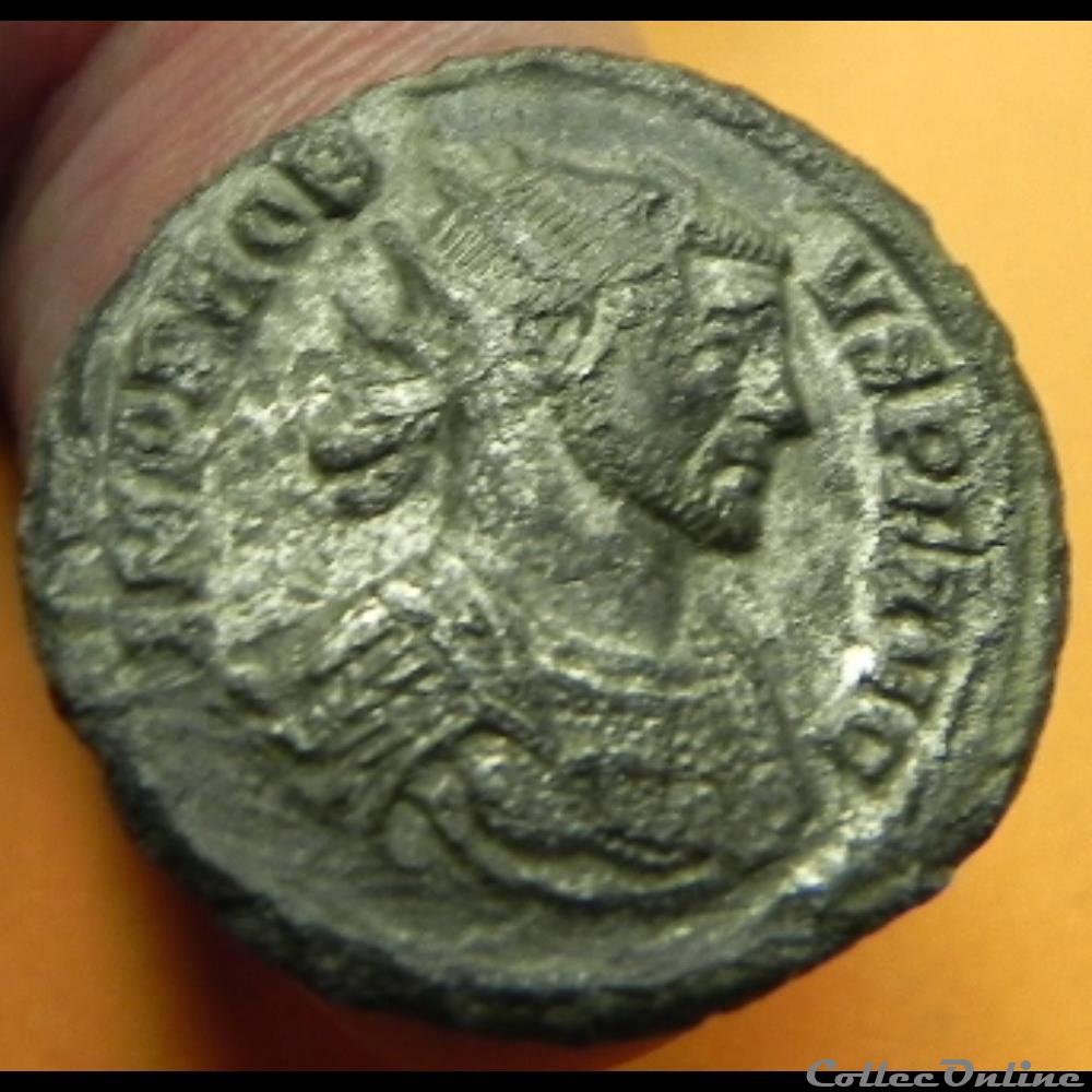 PROBVS ADVENTVS AVG ROME R*Z 5 monnaie antique romaine probvs adventvs avg rome r z