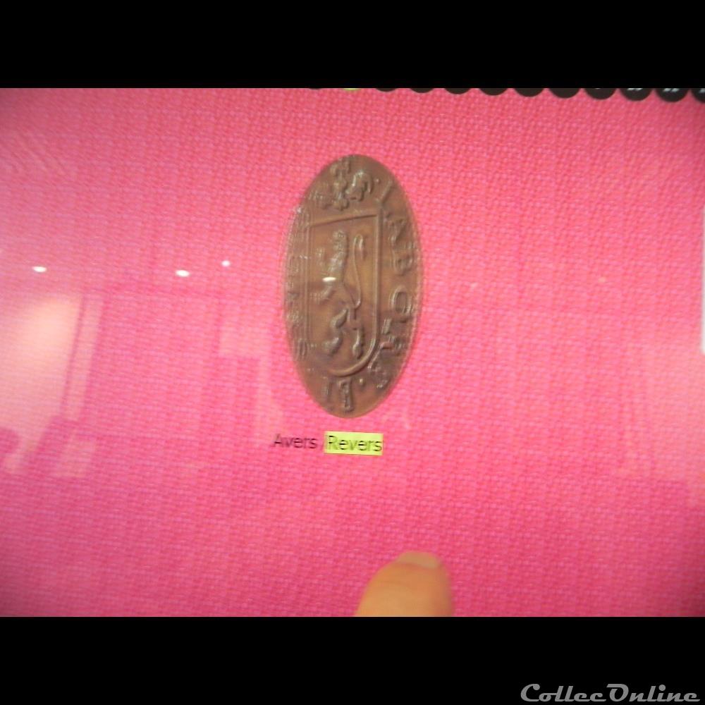 medaille religieuse mandat territoriaux jeton de cogouverneur de besancon