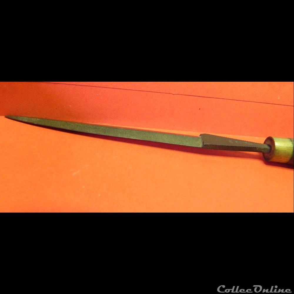 outil de bijoutier" lime " 3 outillage jeux bar flipper arcade mandat territoriaux outil de bijoutier lime