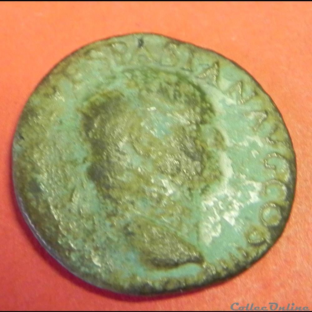 Vespasien AS PAX - AVG/ S|C 2 monnaie antique romaine vespasien as pax avg s c