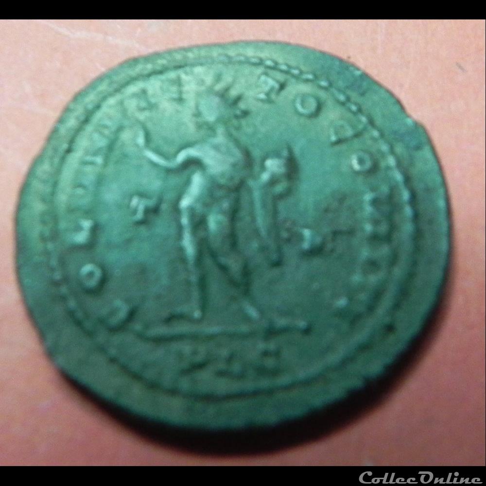 Constantin I SOLI INVICTO COMITI / PLG Lyon 3 monnaie antique romaine constantin i soli invicto comiti plg lyon