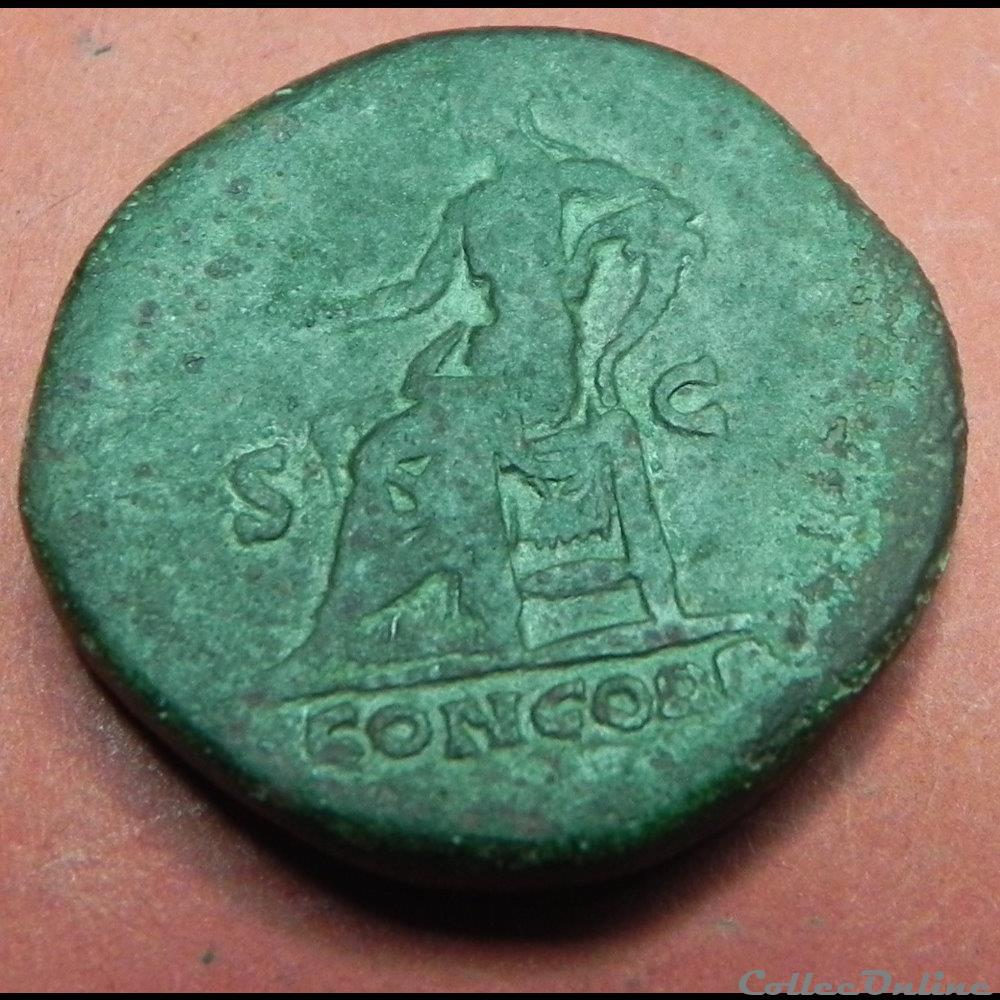 Aélius sesterce RIC 10576 -1064 CONCORDIA 2 monnaie antique av jc ap romaine aelius sesterce ric 10576 1064 concordia