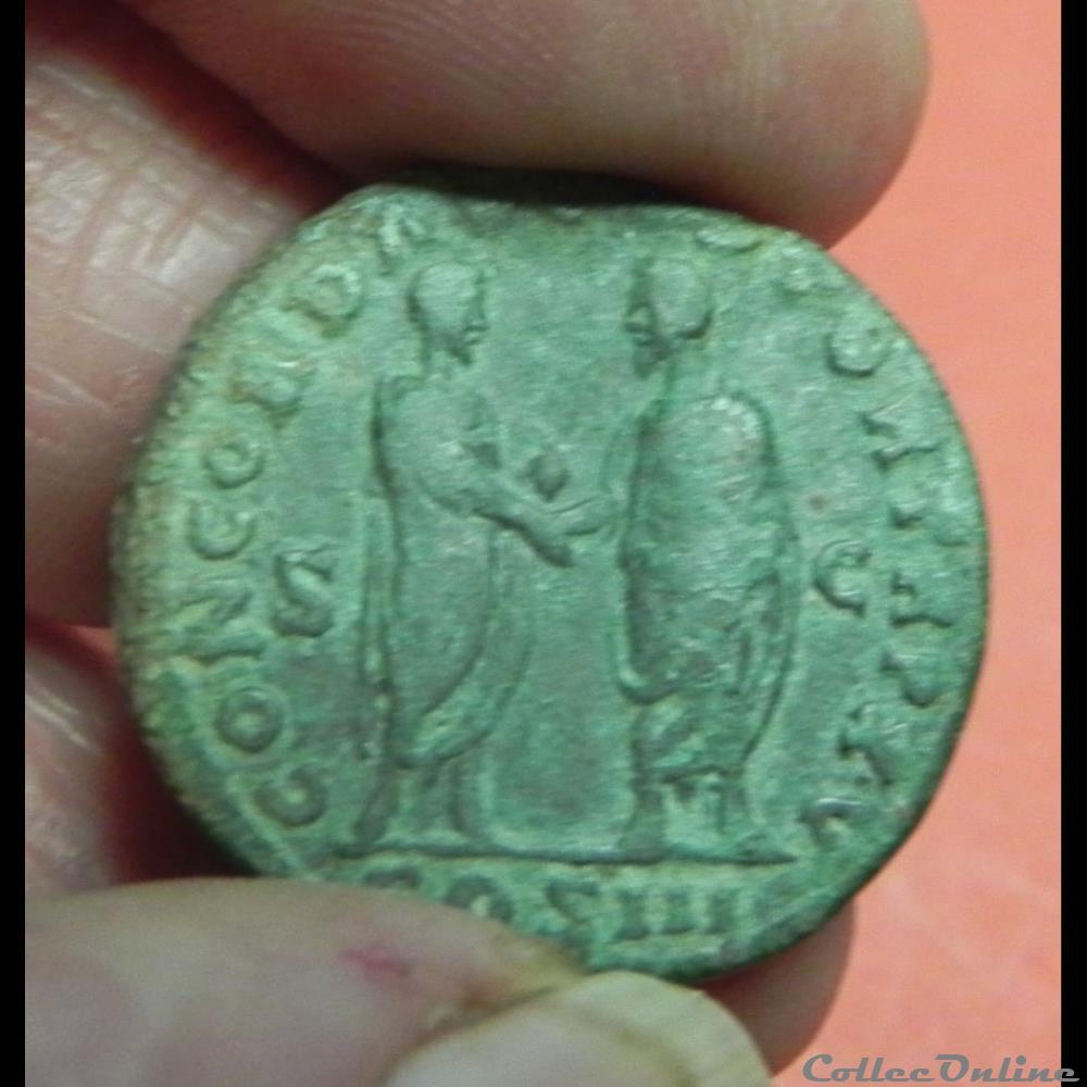 MARC AURELE COS III R/ CONCORD AS 2 monnaie antique romaine marc aurele cos iii r concord as