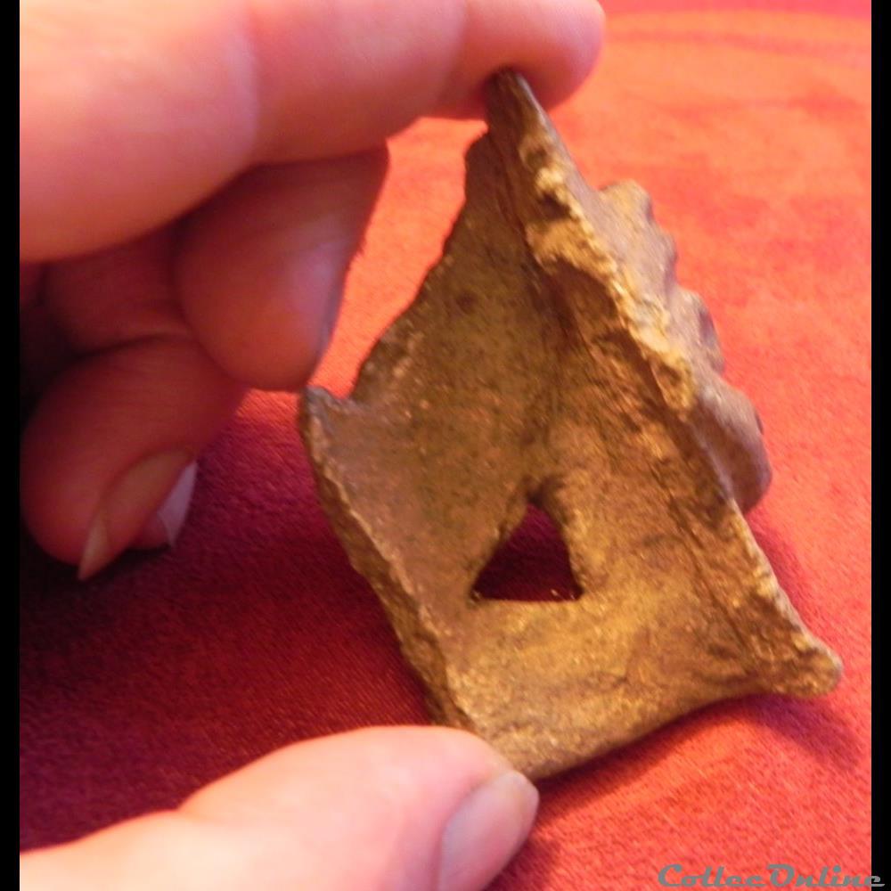 art antiquite archeologie amerique fragment de divinite terre cuite