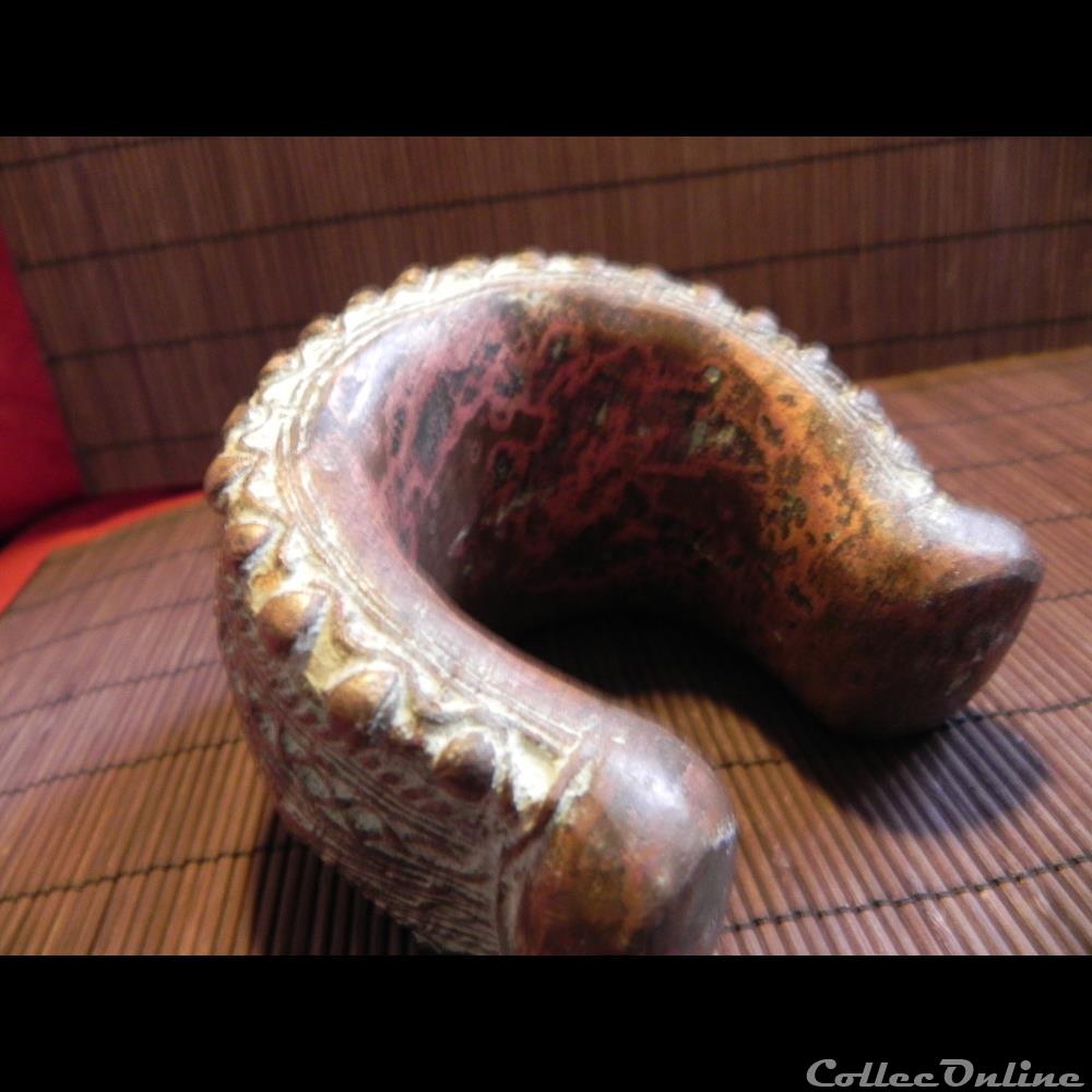 art antiquite africain bracelet royal