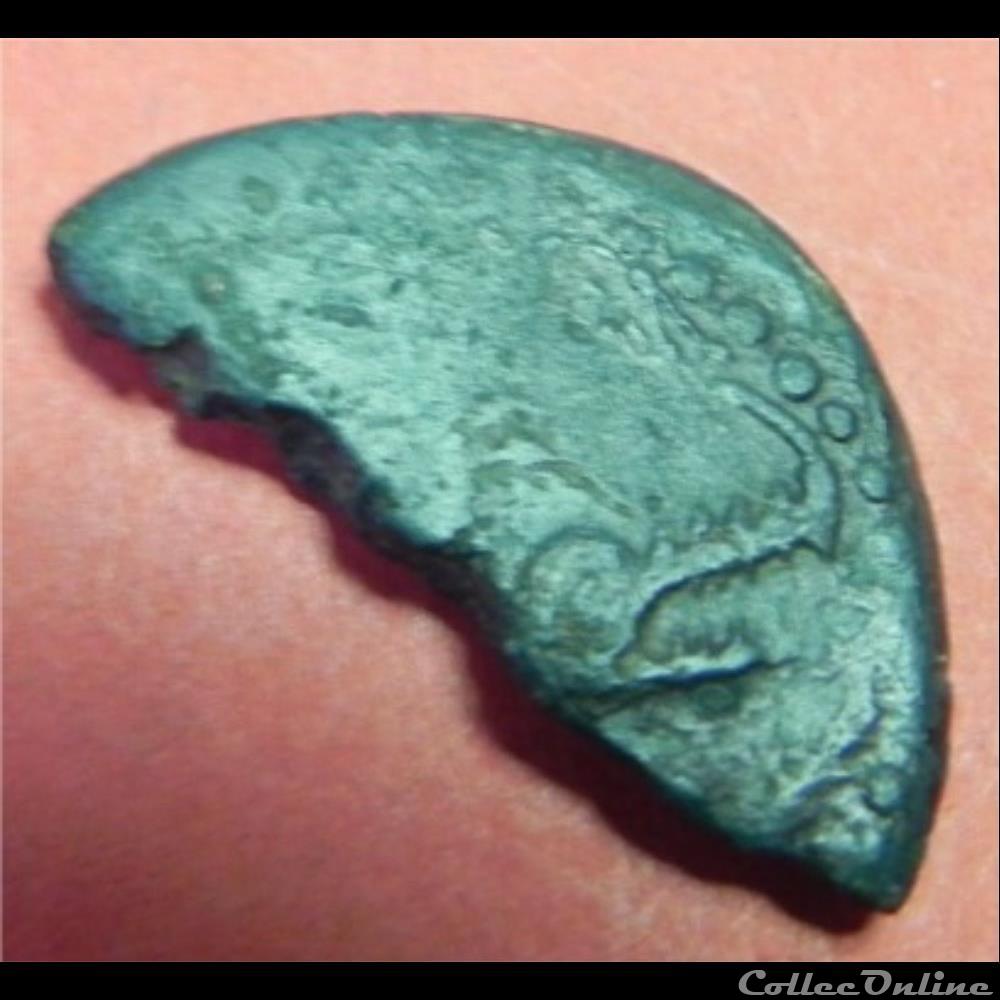 demi dupondius de Nîmes 3 monnaie antique romaine demi dupondius de nimes
