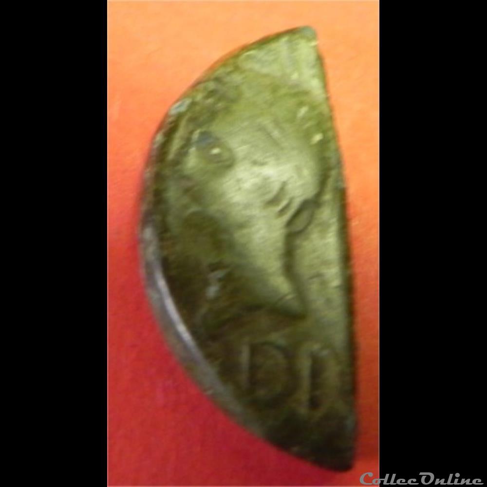 demi dupondius de Nîmes 4 monnaie antique romaine demi dupondius de nimes