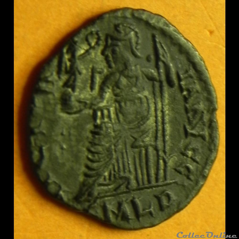 monnaie antique romaine jovin silique lyon