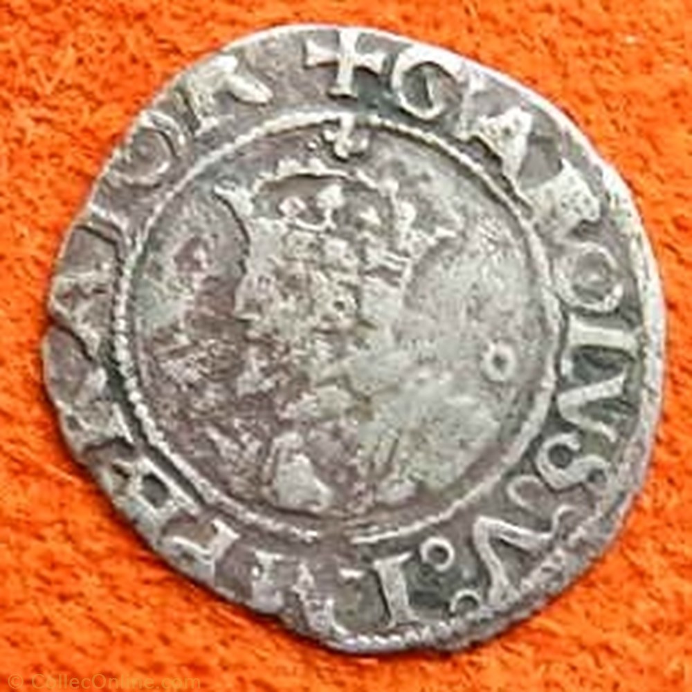 Besançon 1530 1/2 carolus monnaie france feodale besancon 1530 1 2 carolus