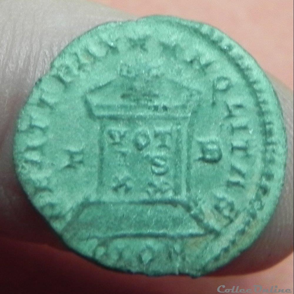 Crispus nummus (P) LON LONDRES 4 monnaie antique romaine crispus nummus p lon londres