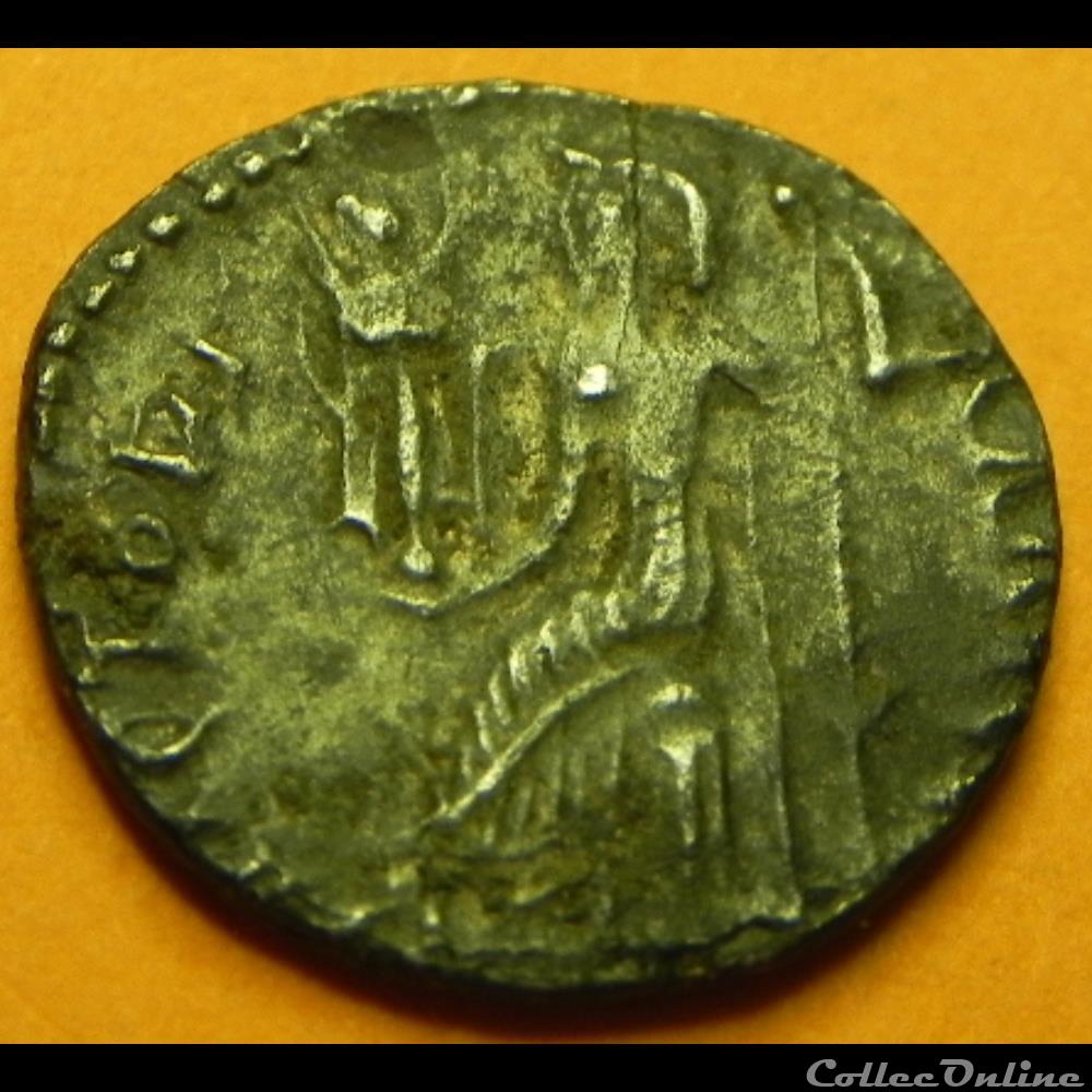 monnaie antique romaine constantin iii silique victori