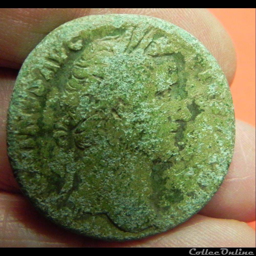 Antonin le Pieux sesterce monnaie antique romaine antonin le pieux sesterce