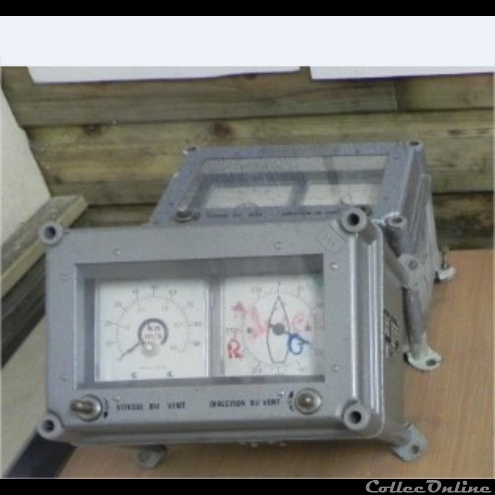 ensemble météo anémomètre et indicateur directionnel du vent 2 militarium bateaux ensemble meteo anemometre et indicateur directionnel du vent