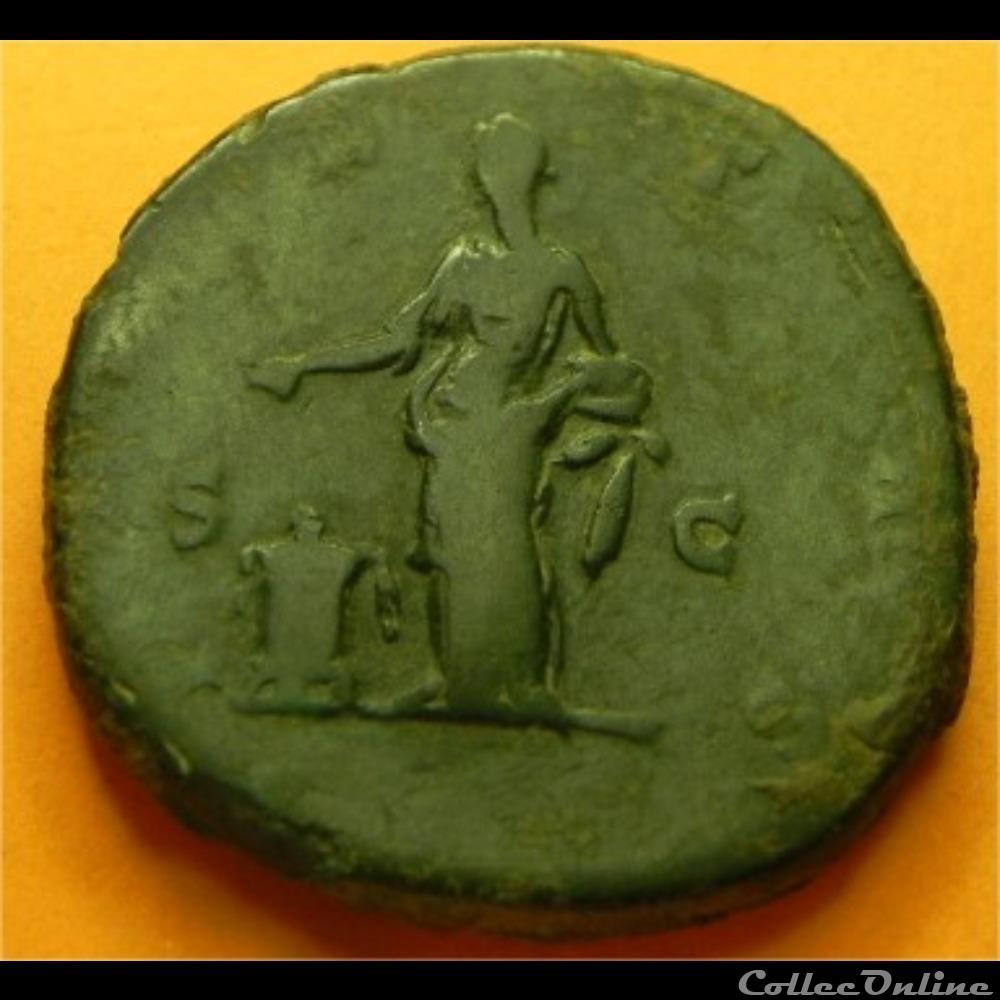 LUCILLA sesterce 5 monnaie antique romaine lucilla sesterce