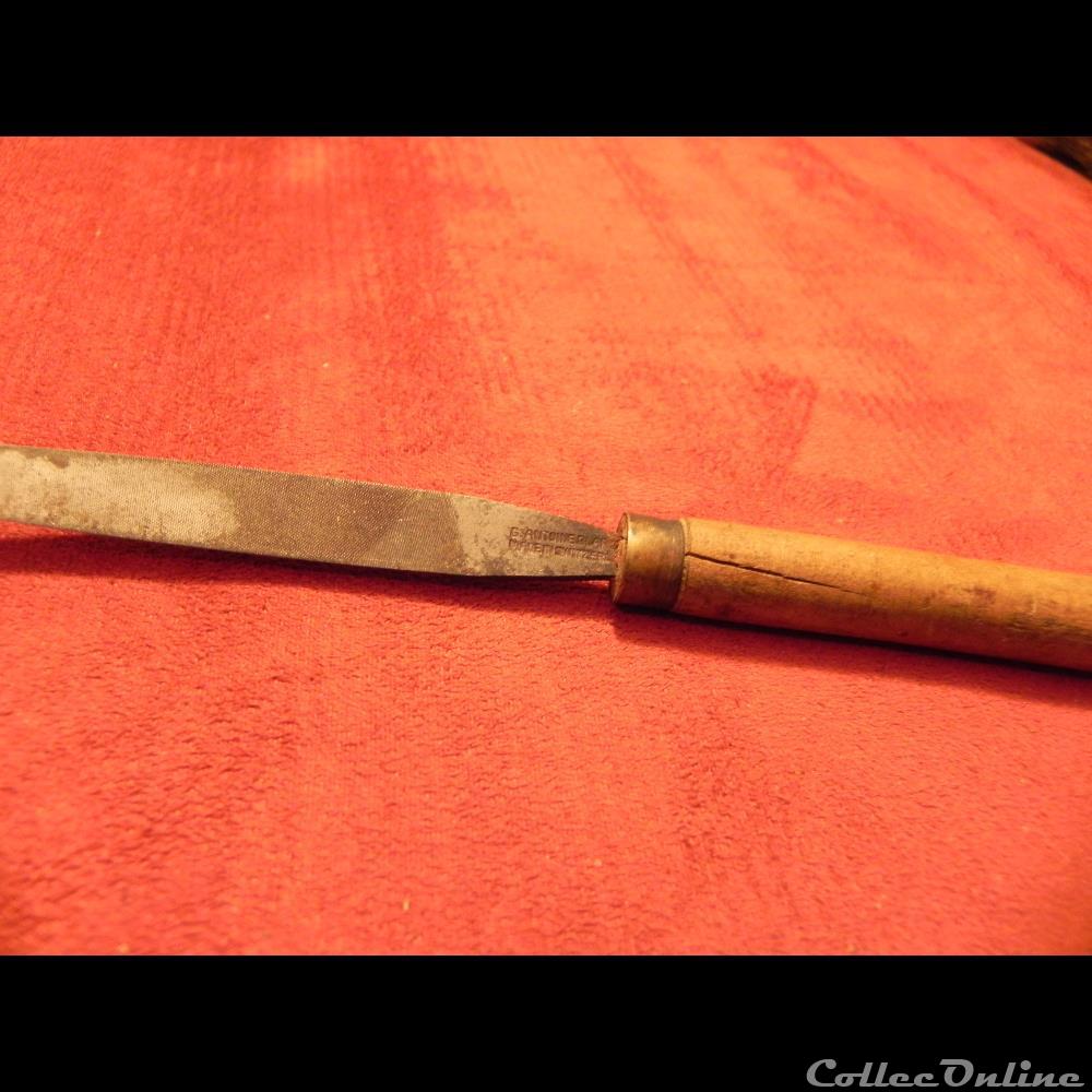 outil de bijoutier" lime " outillage jeux bar flipper arcade mandat territoriaux outil de bijoutier lime