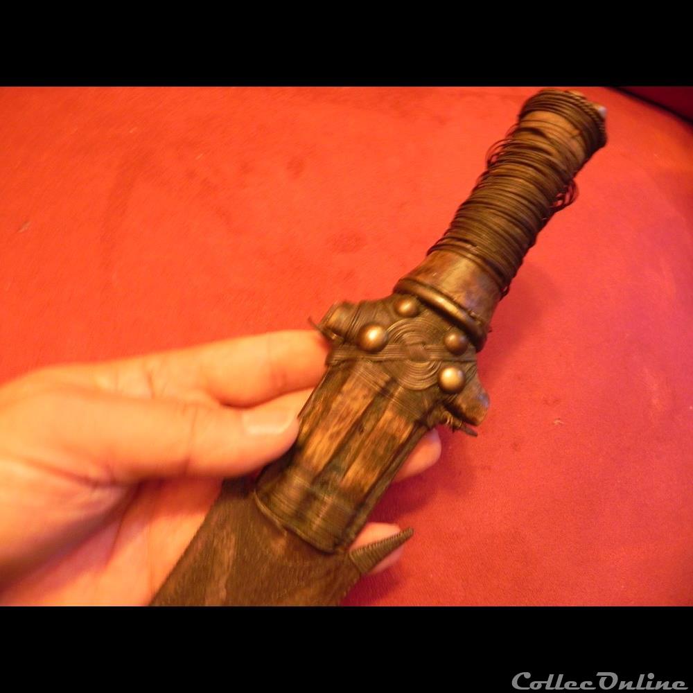 couteau afrique Fang Gabon 5 militarium arme blanch mandat territoriaux couteau afrique fang gabon